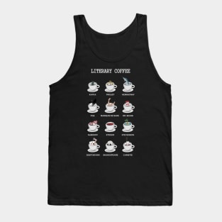 Literary coffee for readers Tank Top